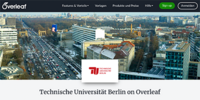 Klick öffnet Link: Startseite des Overleaf-Portals der TU Berlin Klick öffnet Link: Startseite des Overleaf-Portals der TU Berlin