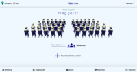 Klick öffnet Link: Startseite von frag.jetzt mit Stuhlreihen Klick öffnet Link: Startseite von frag.jetzt mit Stuhlreihen