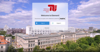 Klick öffnet Link: Startseite des Chatprogramms Matrix der TU Berlin Klick öffnet Link: Startseite des Chatprogramms Matrix der TU Berlin